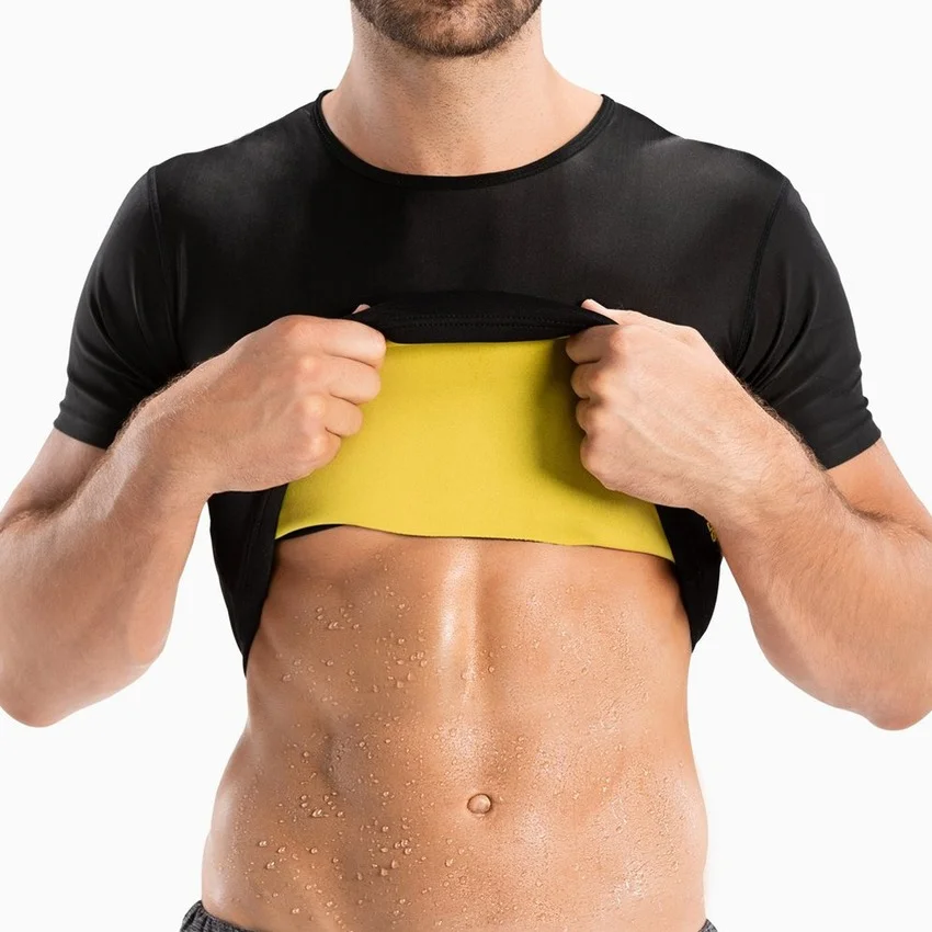 Wetsuit Men - Kaus Sauna Pria Korset Perut Datar