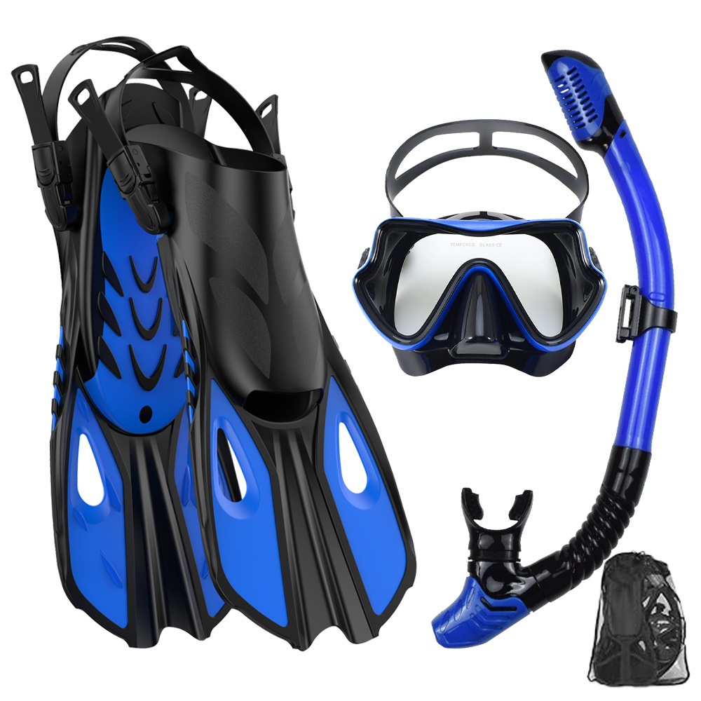 Swim Fins - Set Snorkeling Masker & Snorkel Selam