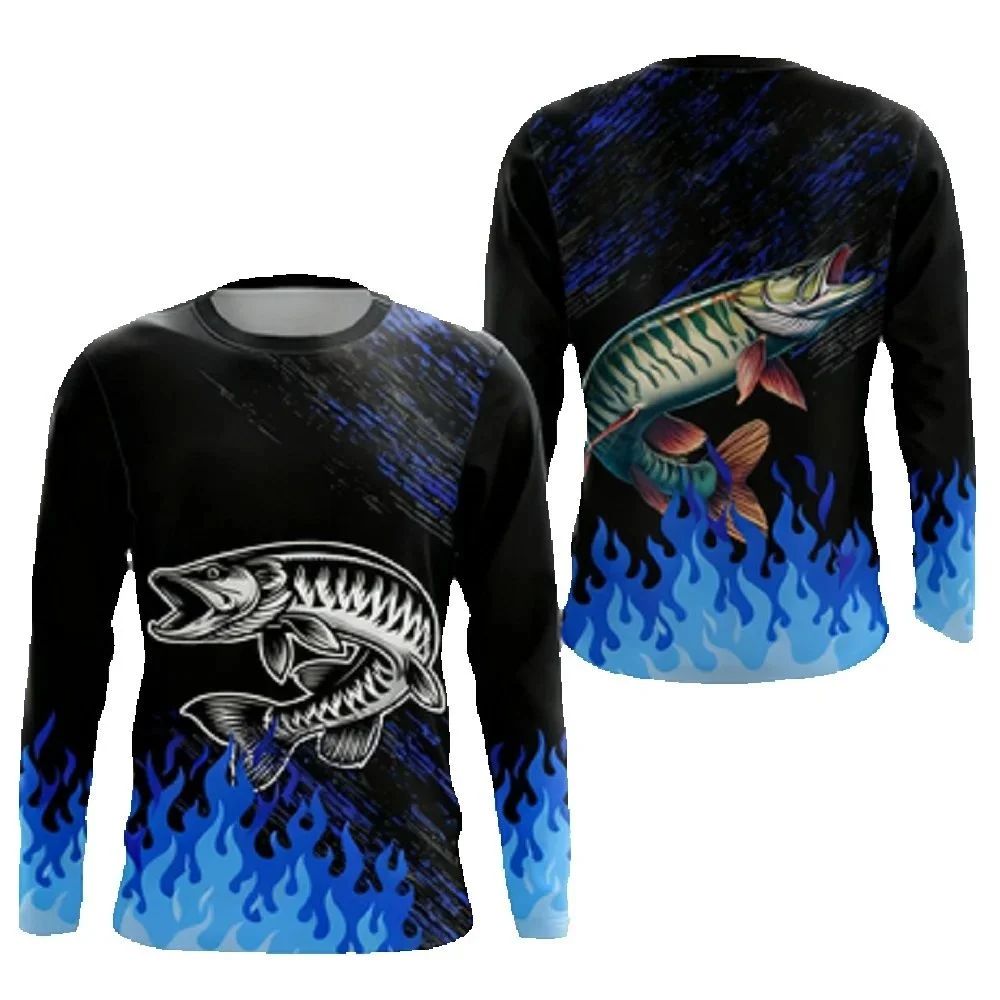 Kemeja Pancing Pria Lengan Pan - Rash Guard ulasan dan harga