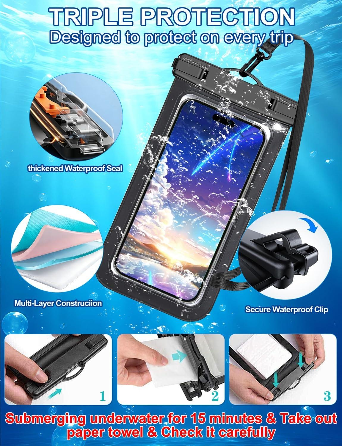 Sarung Telepon Tahan Air, 2 Bu - Dry Bag Waterproof ulasan dan harga