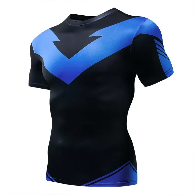 Kaos Lengan Panjang Kasual 3D  - Rash Guard ulasan dan harga