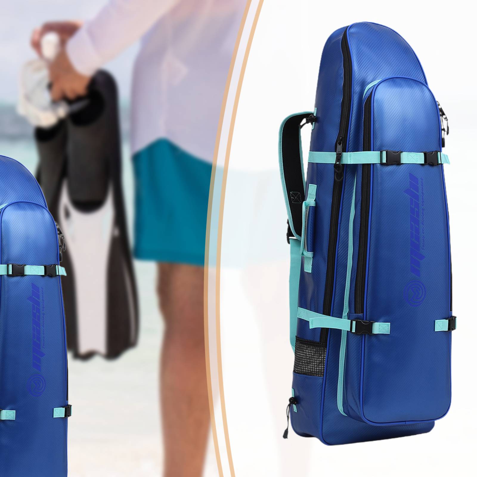Tas Sirip Panjang Portabel, Ta - Swim Fins ulasan dan harga