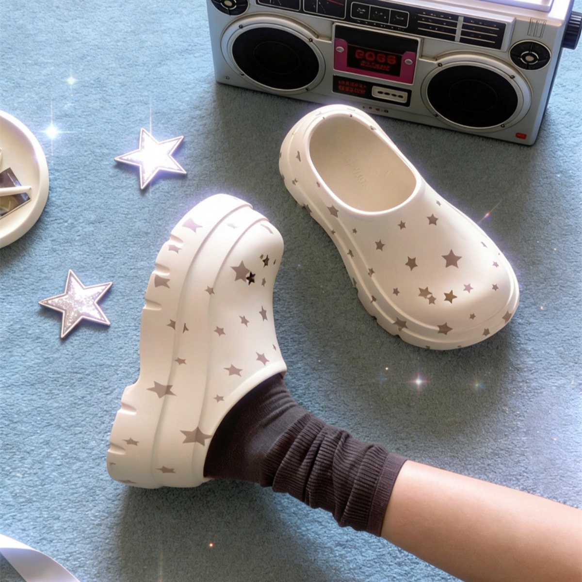 Sandal Platform Baru untuk Mus - Water Shoes ulasan dan harga
