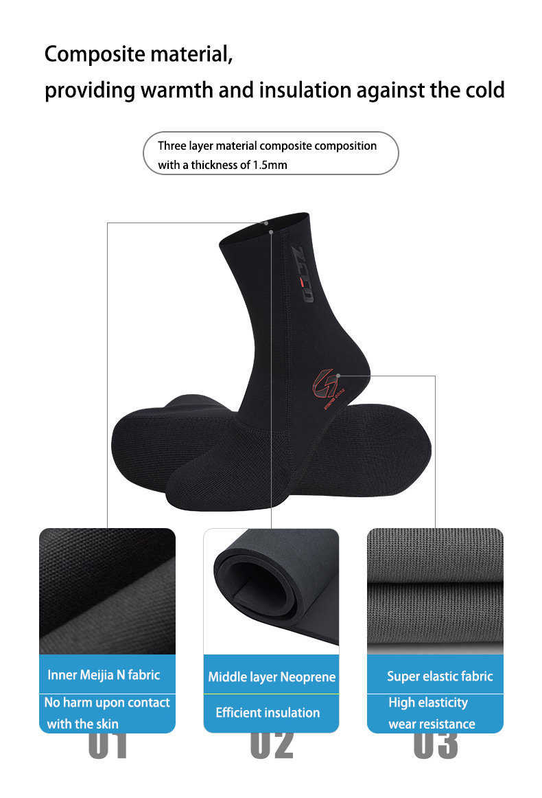 Kaus Kaki Selam Neoprene 1,5 m - Wetsuit Men ulasan dan harga